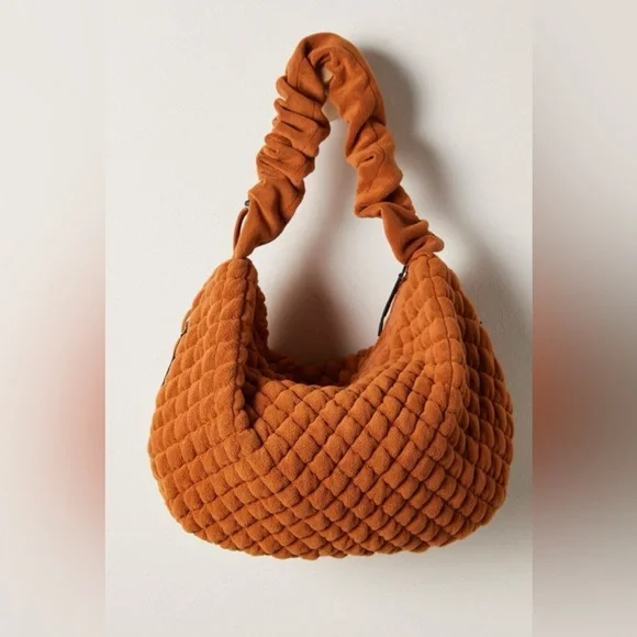 FP Movement x Free People Pucker Up Fleece Carryall in Toasted Almond - Picture 3 of 9